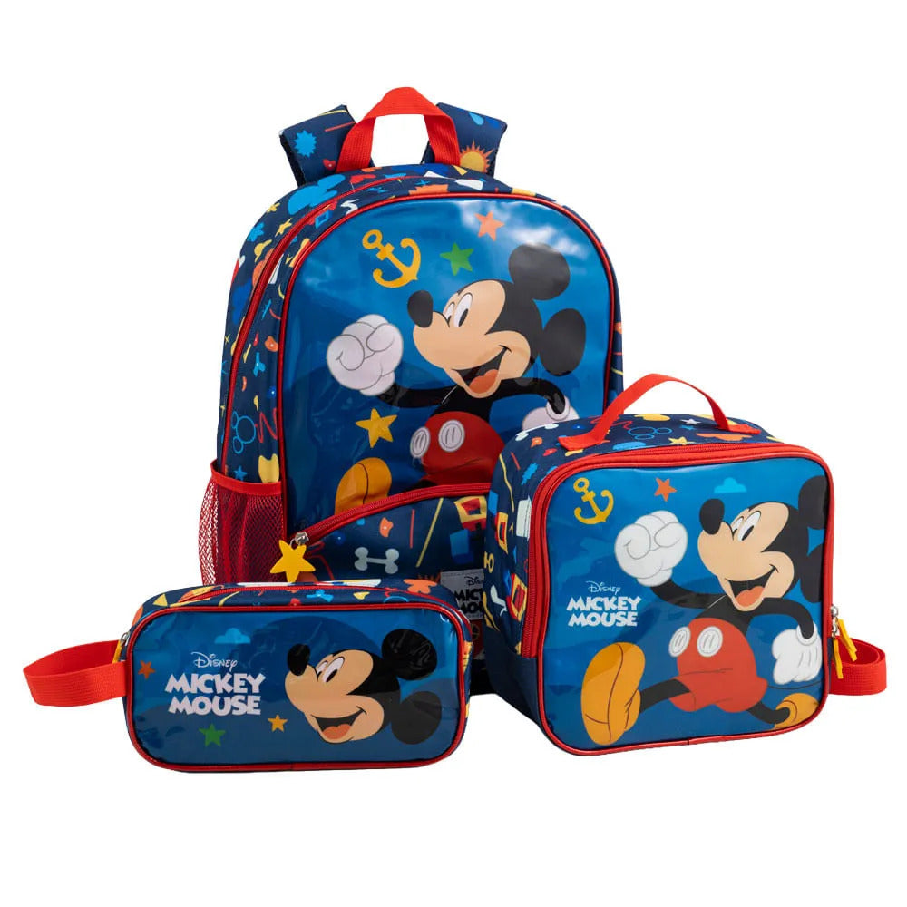 Set Mochila DISNEY Mickey Colección x1 unidad