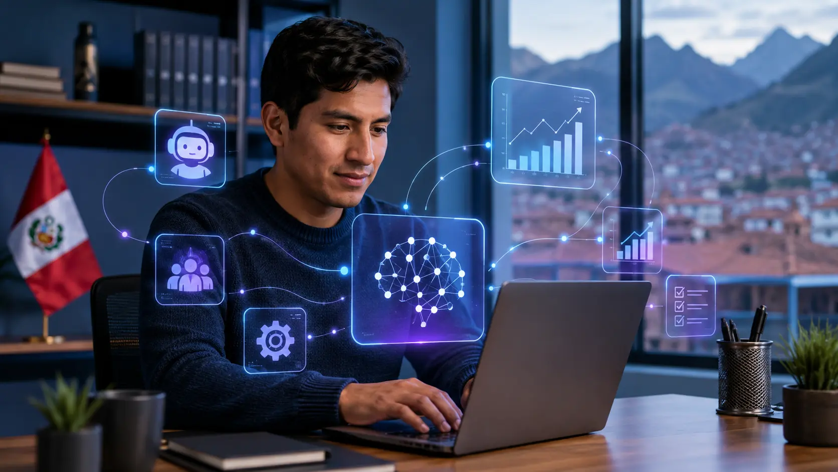 Cómo usar inteligencia artificial en una pyme peruana: 12 aplicaciones reales